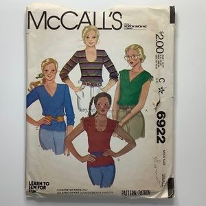 McCall’s 6922 Sewing Pattern